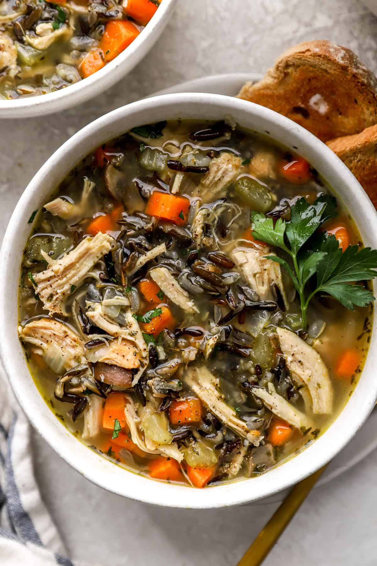 Next-Level Turkey Wild Rice Soup: Elevate Your Leftovers with Bone Broth